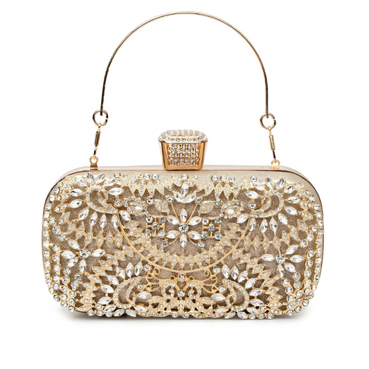 Bolso de Mano Elegante con Cristales